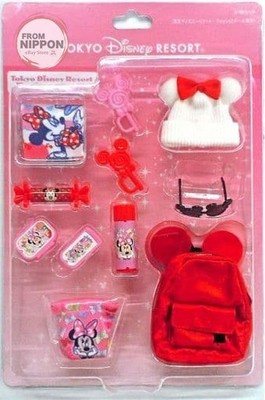 Tokyo Disney Resort Minnie Modepuppe Zubehör Set Puppenkleidung Miniware