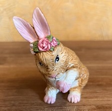 Villeroy & Boch Hase mit Blumenkranz Easter Bunny Spring Easter