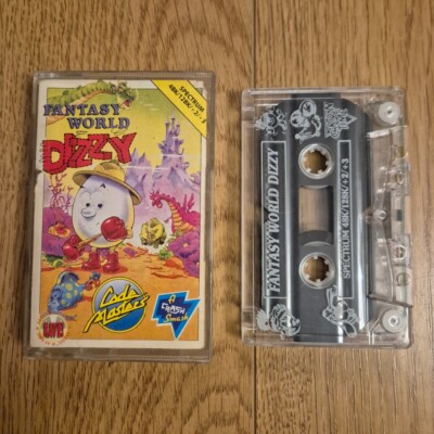 Sinclair ZX Spectrum Fantasy World Dizzy Codemasters Spiel getestet & funktionsfähig