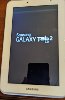Samsung Galaxy Tab 2 7.0--weiß--Funktioniert, aber aktualisiert sich nicht mehr