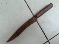 Antique Old Steel Blade Wooden Handle Dagger Knife Khanjar Sword