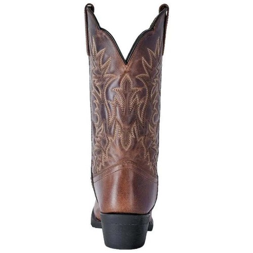 Laredo Malinda Women's Tan Leather Boot 51134 - Picture 4 of 7