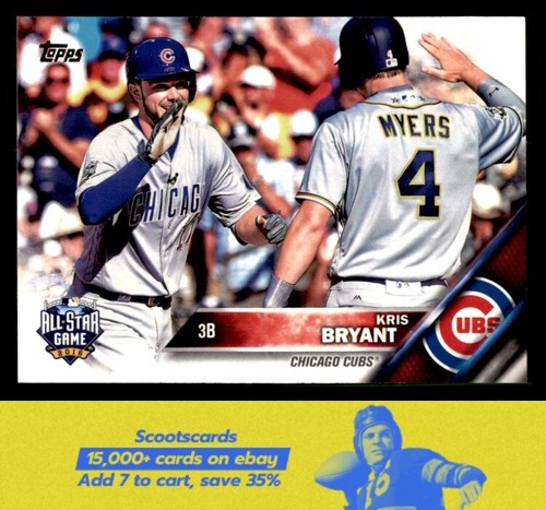 2016 Topps Update Kris Bryant    AS #US294a Chicago Cubs - Bild 1 von 2