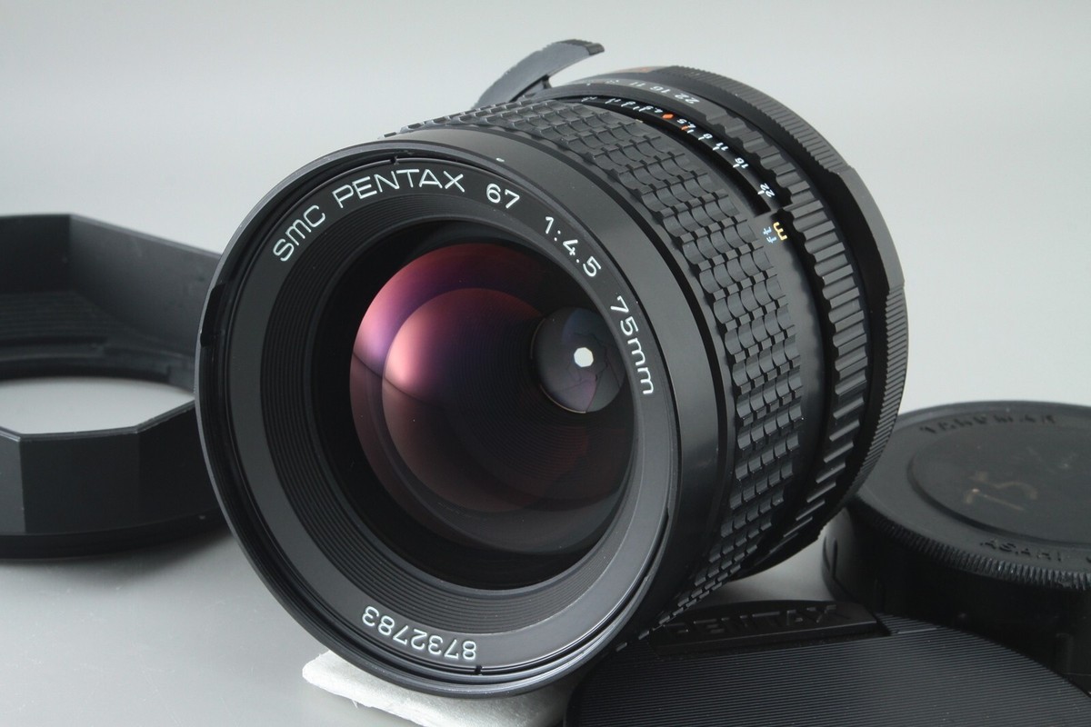 ❁極美品❁SMC PENTAX ペンタックス 67 75mm f4.5 ❁極美品❁SMC PENTAX ペンタックス 67 75mm f4.5 Pentax 75mm f4.5