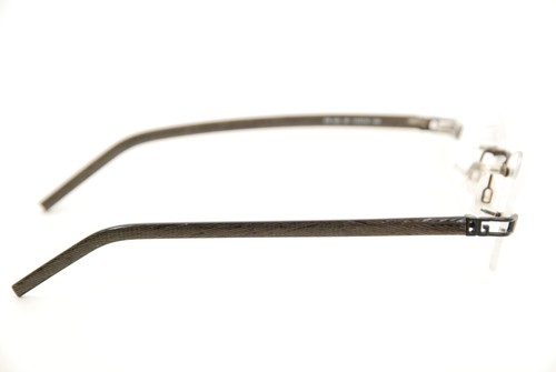 Nuevo Auténtico Dolce & Gabbana DG 460 BR 53 mm Negro Marrón Gafas Marcos Italia - Imagen 5 de 7