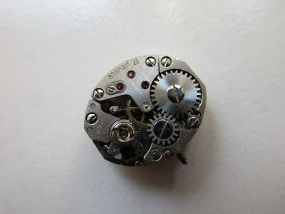 PUW 1075 Germany manual wind watch movement running