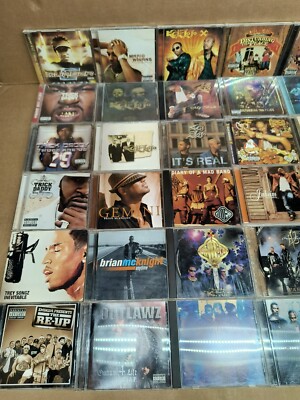 88) 90s 2000s Rap R&B CDs Master P Obie Trice C-Murder No Limit