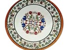 24 " Marmo Tavolo Top Pietra Dura Sassi Handmade Craft Arredo Casa & Giardino