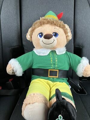 Rare Limited Edition Build A Bear Workshop Buddy The Elf Teddy Bear 