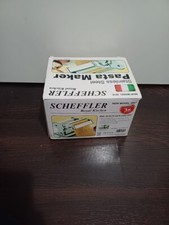 Scheffler Nudelmaschine Pasta Maker silber Edelstahl Kochen Royal Kitchen