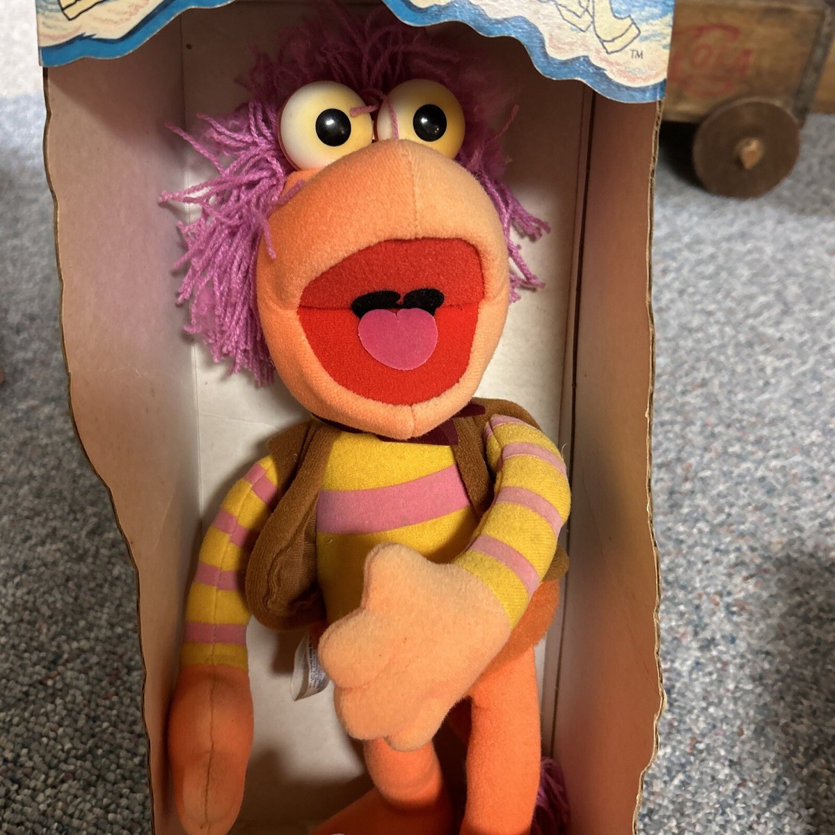 1985 Rare find New In Box Jim Henson's Fraggle Rock GOBO 15