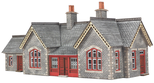 Metcalfe PN933 Settle-Carlisle Railway Station Card Kit N Gauge