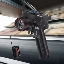 HotRC CT-10B 2.4G Radio Model 10CH RC Transmitter&F-10A Receiver for RC Car Boat