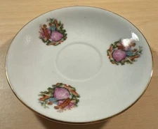 Miniature Saucer , 4" plate- made in China couple courting Free Shipping!