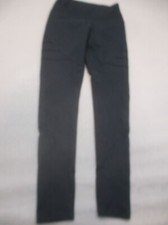 ZELLA Size S Womens Black Stretch Pull On High Rise Athletic Ankle Leggings 856