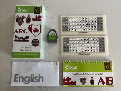 Cricut Cartridge Go Canada! 2 Keypad Overlays With Handbook & Digital Version