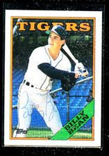 1988 TOPPS AUTOGRAPH/SIGNED #267 BILLY BEAN TIGERS EXMINT E021040