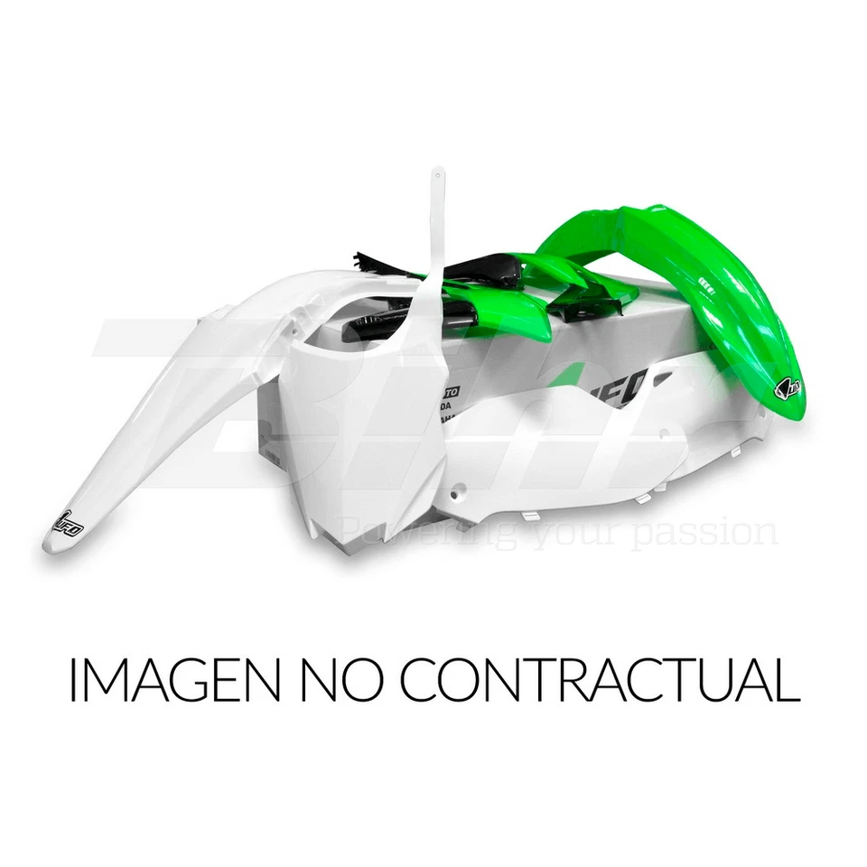 UFO Plast Set Plastique Complet Couleur Original Kawasaki KX 450 F 2010-2011 - Photo 1/1