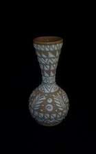 Unikat, handgefertigte, griechische Volkskunst, Vase von, Chrisopoulos Cardamena.