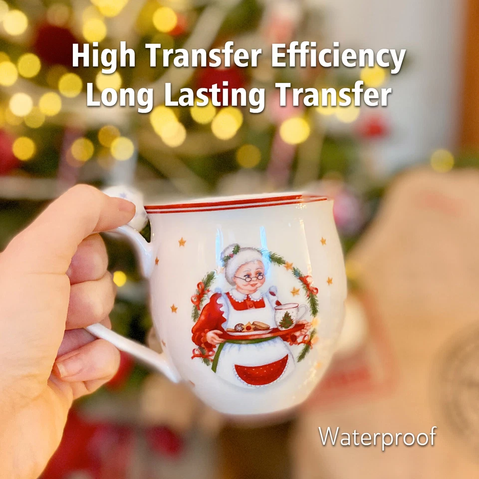 Koala Waterslide Decal Paper Inkjet White  50 Sheets Water Slide Transfer Paper - Image 3 of 4