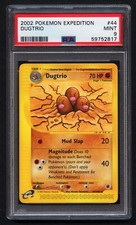 Dugtrio Rare Pokemon Card e-Expedition 44/165 ARK BGS PSA 9