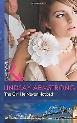 The Girl He Never Noticed (Mills & Boon Modern), Armstrong, Lindsay, Used; Good  - Picture 1 of 1