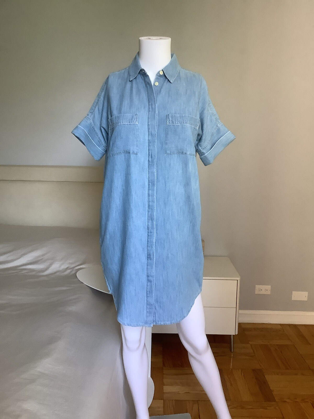 madewell chambray courier shirt