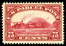 US #Q11  75¢ Harvesting, Parcel Post, VF OG NH MNH (fl02028)