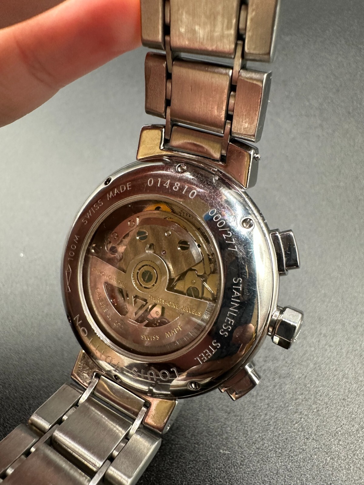 louis-vuitton-chronometer-men-s-watch-lv277-ebay