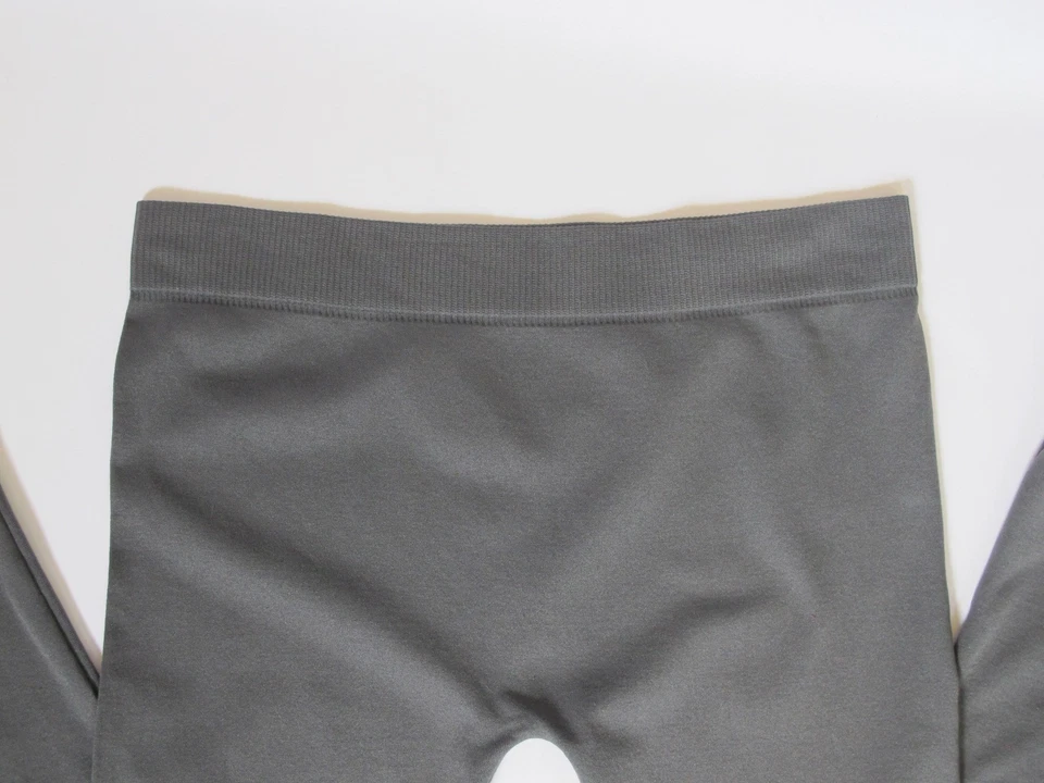 Leggings grises vintage Arden B, tiro bajo, XS/S, largo completo/largo, elásticos Foto 3 de 4