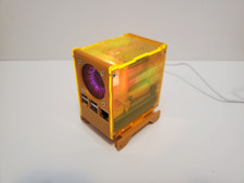 Custom Acrylic and 3D Printed Raspberry Pi 4 Case w/ fan - CASE ONLY