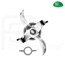 LAME COLTELLI CON GHIERA PER BIMBY TM 3300 3000 ADATTABILI IN ACCIAIO INOX 304