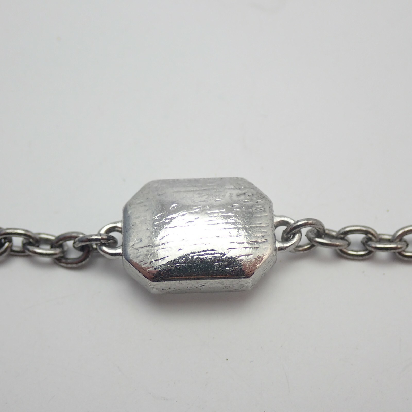 Ann Taylor Clear Rectangular Cut Rhinestone Silve… - image 10