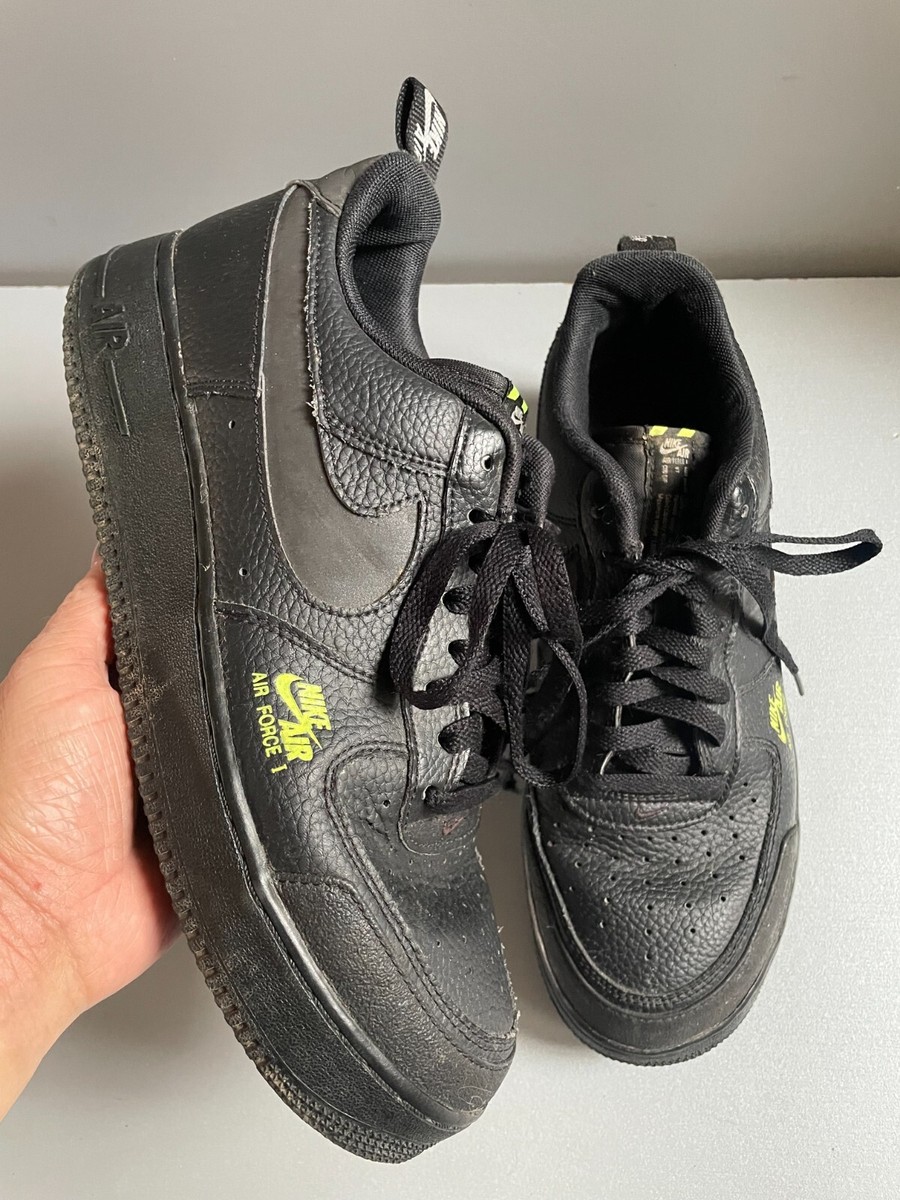 Nike Air Force Utility Black Light Smoke Grey sneakers uk eur