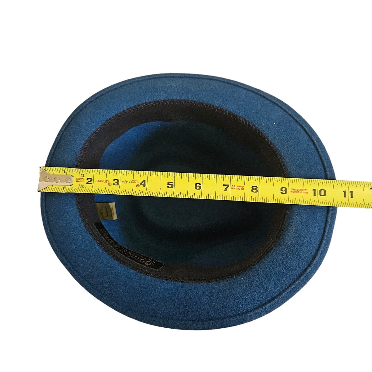 Goorin Bros Would Fedora Hat Medium Blue Feathers | eBay