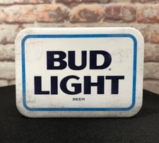 Bud Light Beer Logo - Refrigerator / Toolbox Metal Magnet - Made in America