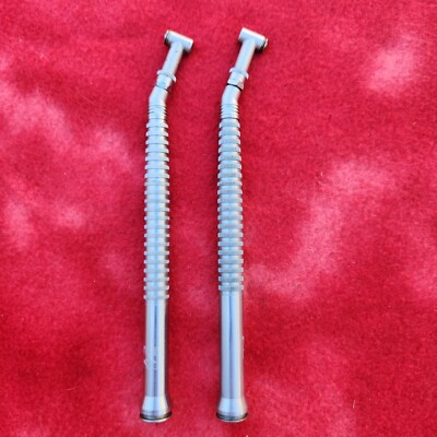 Lot of 2ea. Densco Dental Handpieces belt-driven - needs pulley/adapter - used
