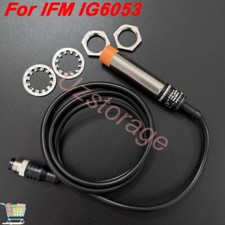 New in Box 10-36VDC 250mA 12mm Inductive Proximity Switch Sensor For IFM IG6053