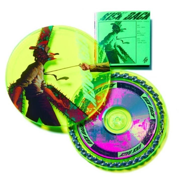Kenshi Yonezu KICK BACK Limited Edition Chainsaw Man Opening theme Music CD Used - Image 4 of 4