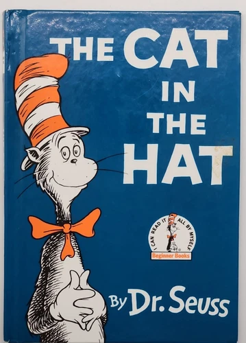 Dr Seuss The Cat in the Hat Hardcover Book