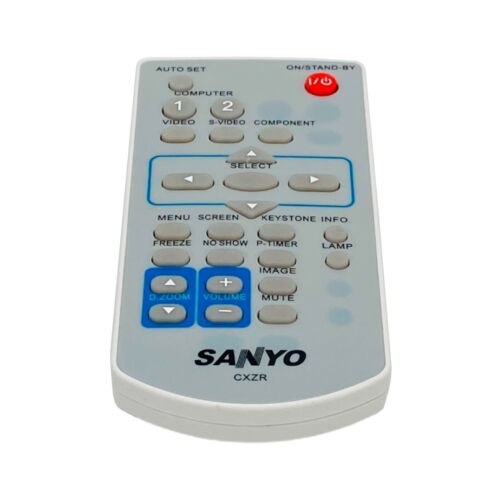 New Sanyo PLC-XU106K PLC-XU106 PLC-WK2500 PLC-WL2500A Projector Remote Control - Picture 2 of 6