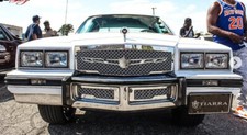 1981-1987 Pontiac Grand Prix Chrome Grill Dual Weave Mesh Tiarra 3pc Grille 1981-1987 Pontiac Grand Prix Chrome Grill Dual Weave Mesh Tiarra 3pc Grille