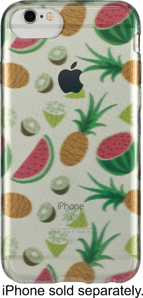 NOVA Capa de Telefone Dynex Apple iPhone 8 7 6 6S SE Frutada Macia DX-MA6712FR - Imagem 2 de 4