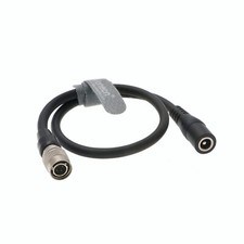 DC Female to 4 pin Hirose Male Cable for Sound Device ZAXCOM Blackmagic