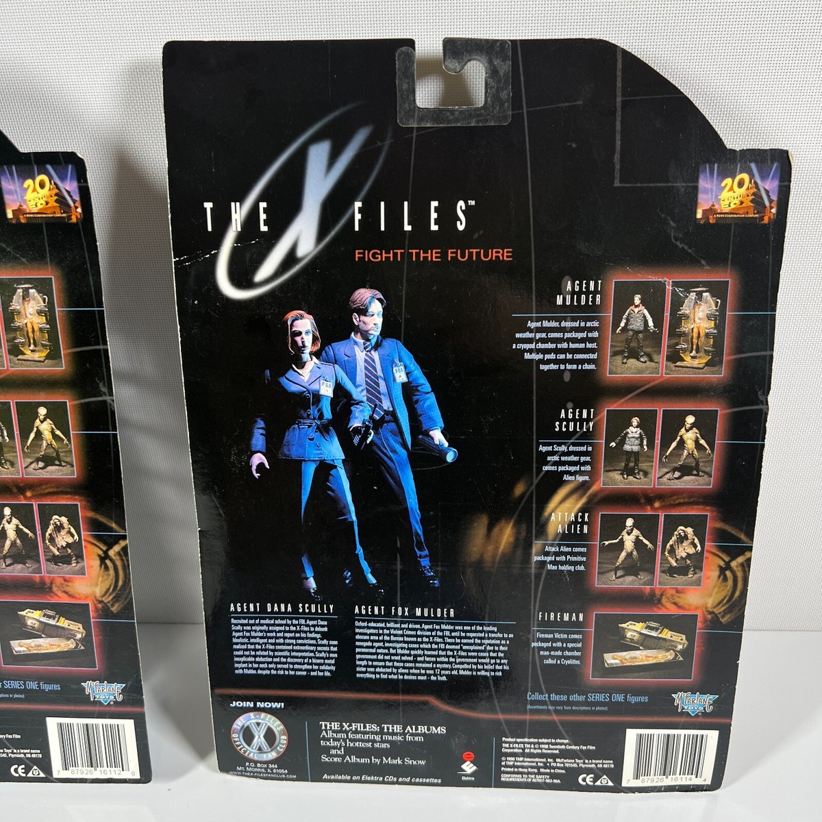 The X-Files Right The Future Agent Scully Mulder, Attack Alien