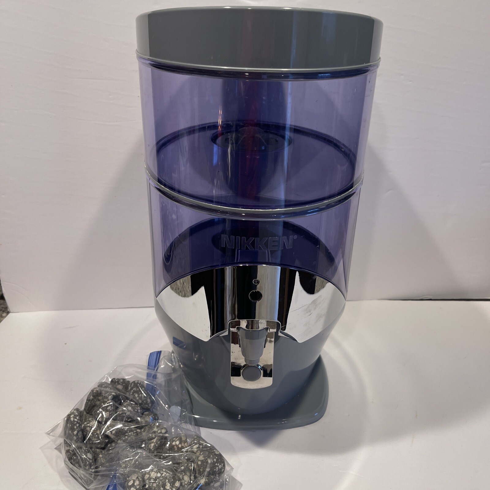 Nikken Pimag Waterfall Gravity Water System For Parts/Repair Only As Is