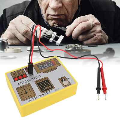Watch Battery Pulse Tester Quartz Movement Tester Demagnetizer Watch Repair Tool
