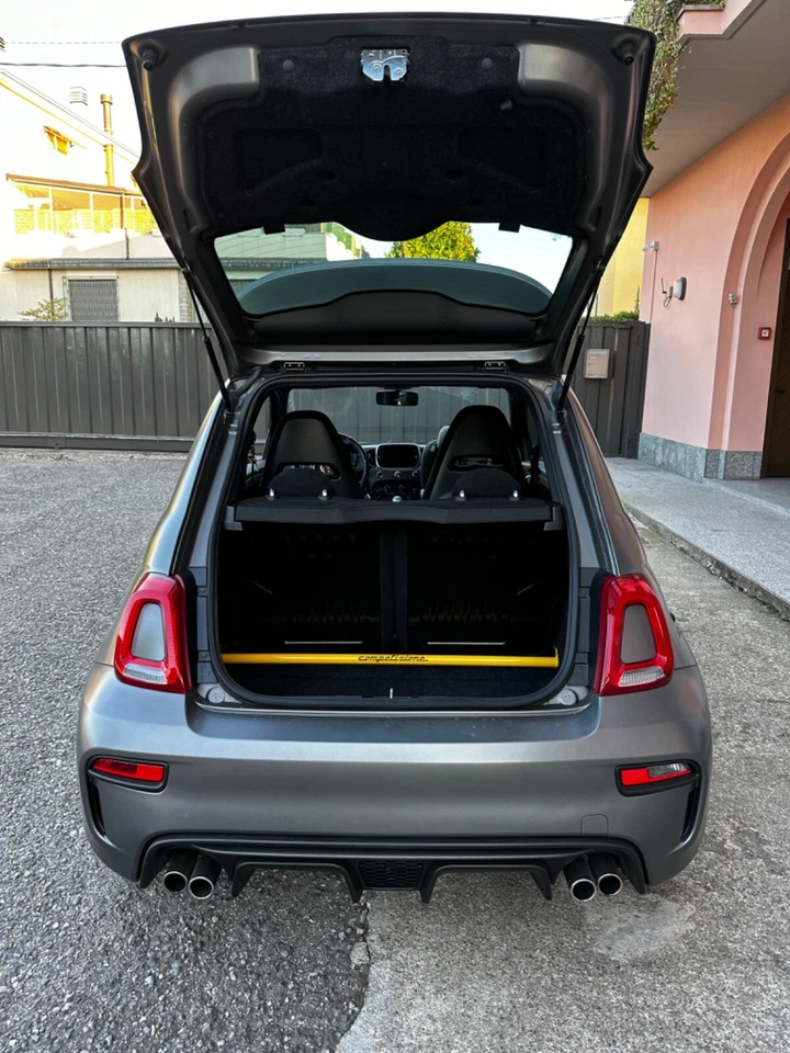 BARRA BASSA DUOMI POSTERIORE ANTIROLLIO IRRIGIDIMENTO IN ACCIAIO FIAT ABARTH 500 - Immagine 2 di 4