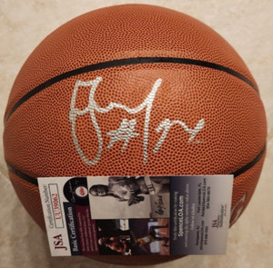 Jonas Valanciunas Signed NBA Basketball w/ JSA COA New Orleans Pelicans Raptors