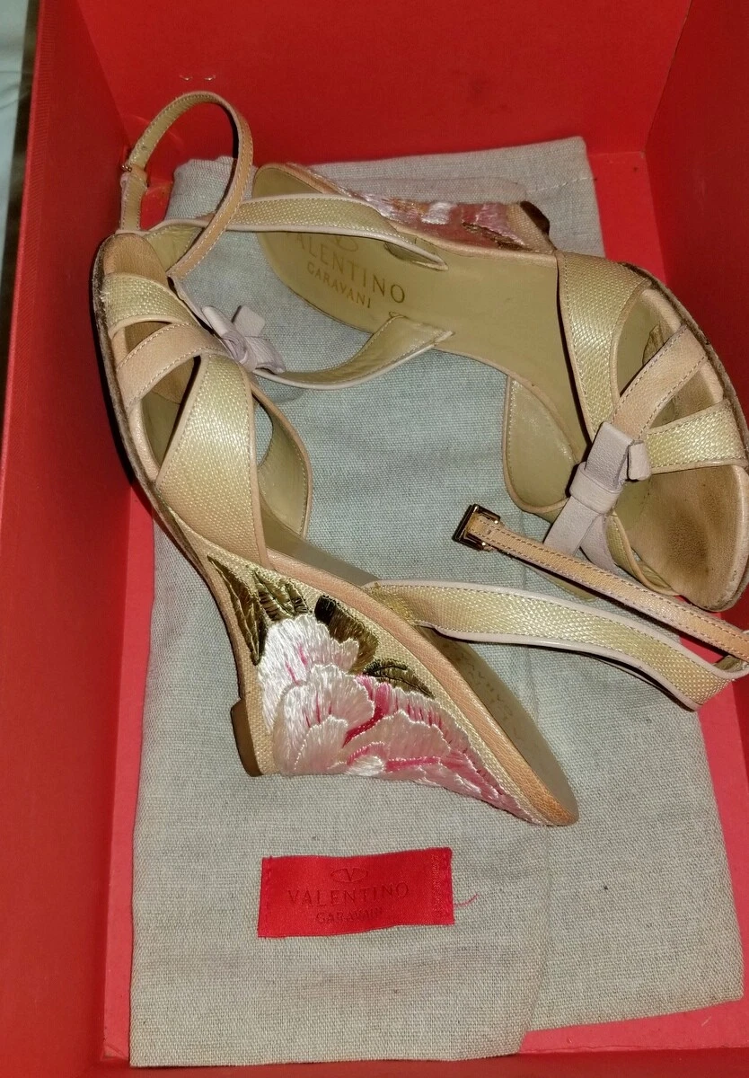 VALENTINO CINTURINO CAVIGLIA IN PELLE RICAMATO (UNICO NEL SUO GENERE)